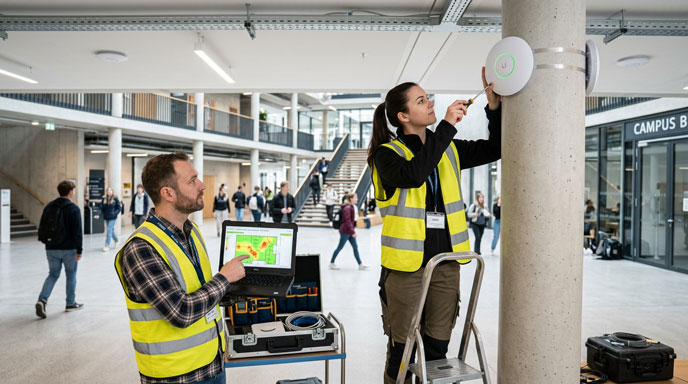 WIFI: Professionelles WLAN & Campus
